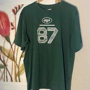 NFL New York Jets Eric Decker #87 Men's T-shirt Tee XL